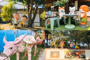 【板陶窯交趾剪黏工藝園區】一覽最具特色的以剪黏與交趾陶技法構建而成的色彩絢麗藝術品。（※贈50元抵用券，可抵餐飲、工藝品或DIY體驗）