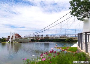 09:00~10:00【龍潭大池】前身作為調節水量和灌溉農田埤塘的龍潭大池，漫步湖畔、走上狀況的吊橋，欣賞大池的優美景緻